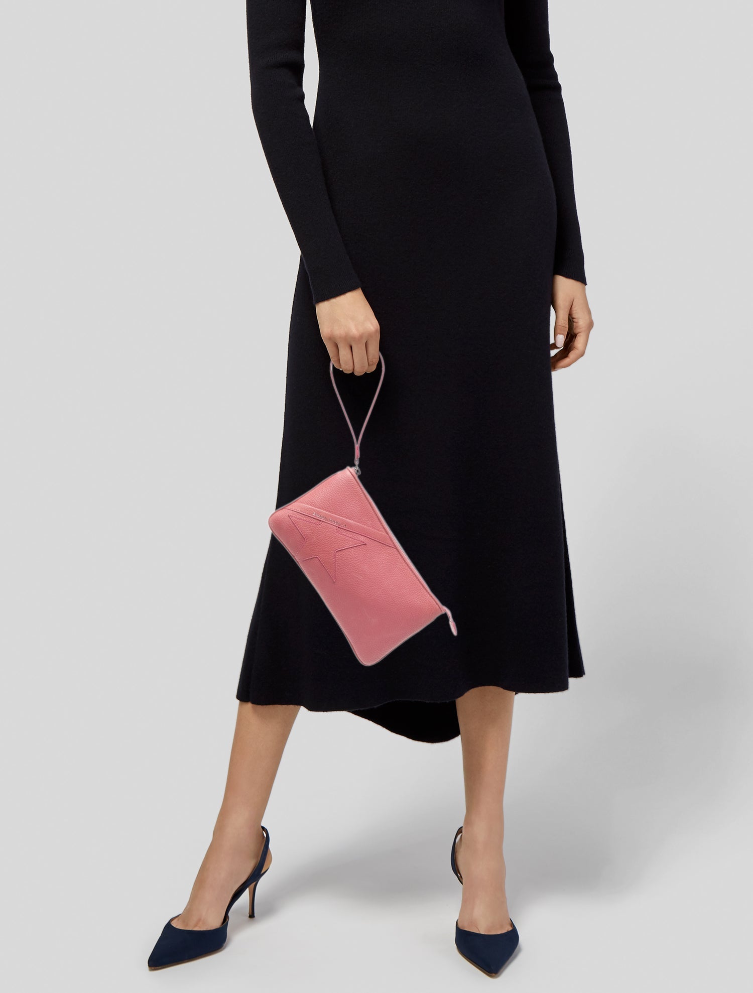 Golden Goose Leather Clutch